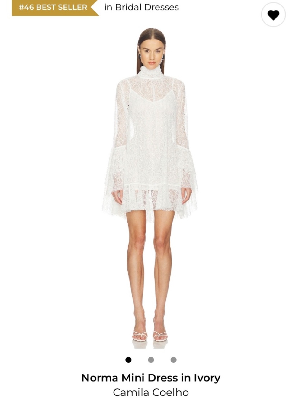 Norma mini dress lace